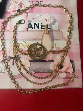 Gold-Tone Chain Belt adjustable 42”